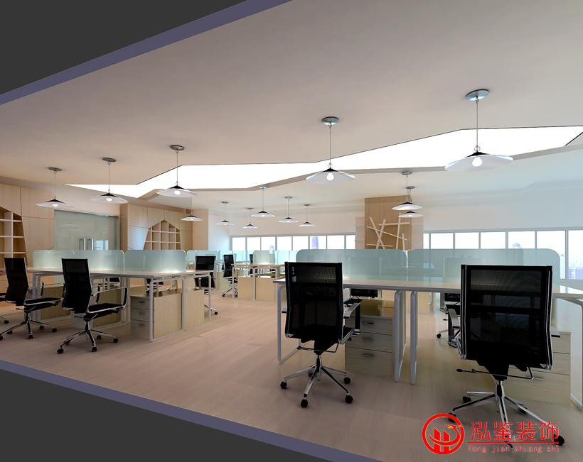 電子商務(wù)公司辦公區(qū)裝修設(shè)計(jì)