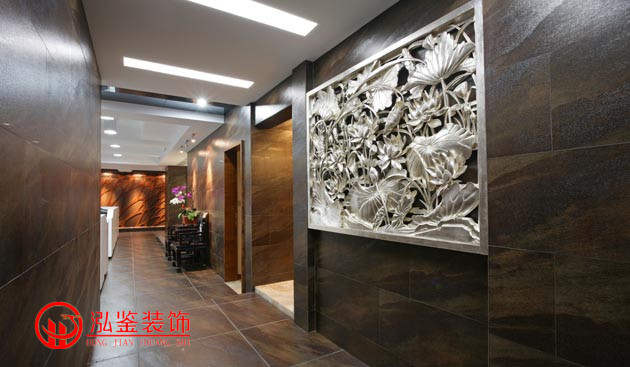 現(xiàn)代中式辦公室裝修設計